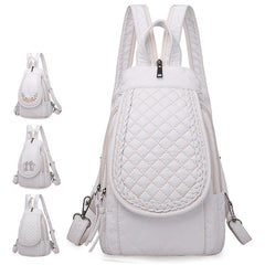Women Soft Leather Backpack for Girls Travel Back Pack Rucksacks