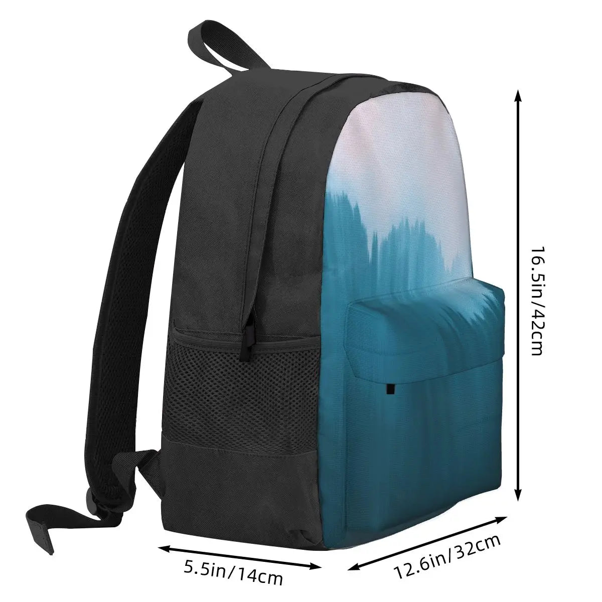 Time Goes Backpacks Men's Backpacks Bags Women Handbag Travel Bags
