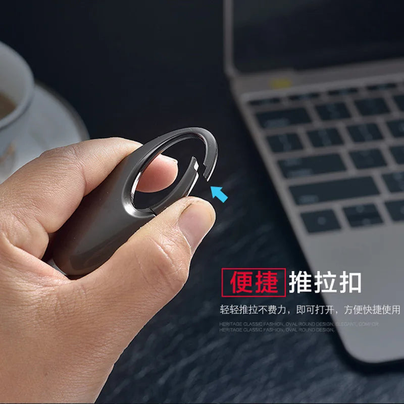 Metallic Key Holders Mini Key Organizers Double Ring Key Wallets