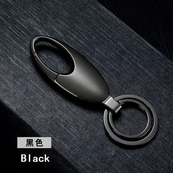 Metallic Key Holders Mini Key Organizers Double Ring Key Wallets
