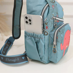 Waterproof Fabric Chest Package Lady Bags