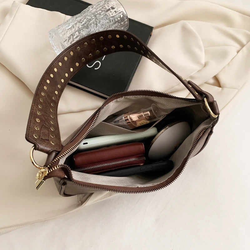 Stylish Vintage Leather Women's Shoulder Bag