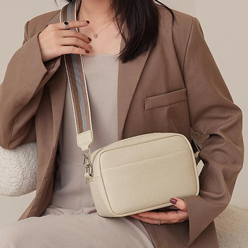Solid Classic Ladies Handbags Square Women Bags Shoulder Crossbody Sling Bags