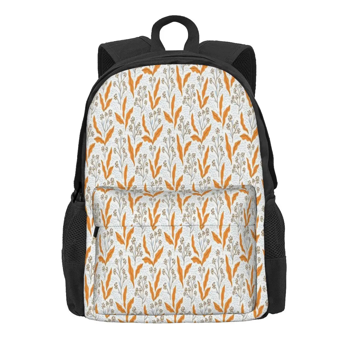 Wild Flower Backpacks Men Women Retro School Bags Children