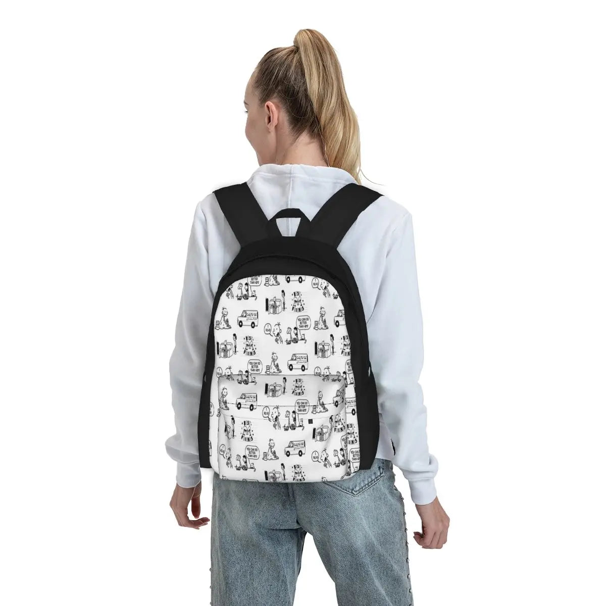Wimpy Kid Backpacks Men's Backpacks Bags For Women Unisex
