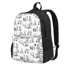 Wimpy Kid Backpacks Men's Backpacks Bags For Women Unisex