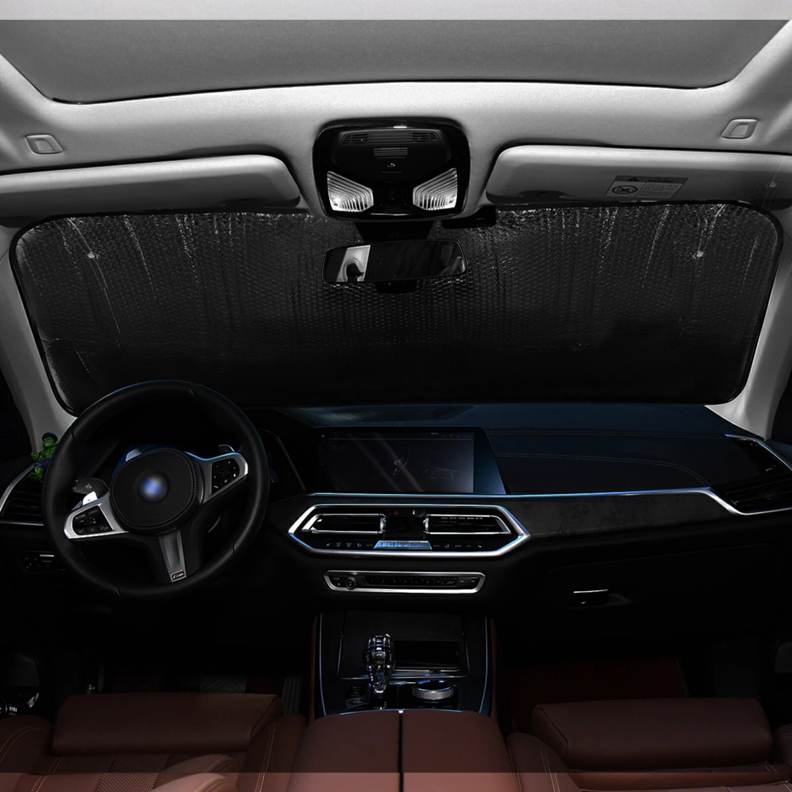 Foldable Sun Visor Glass Cover for Car