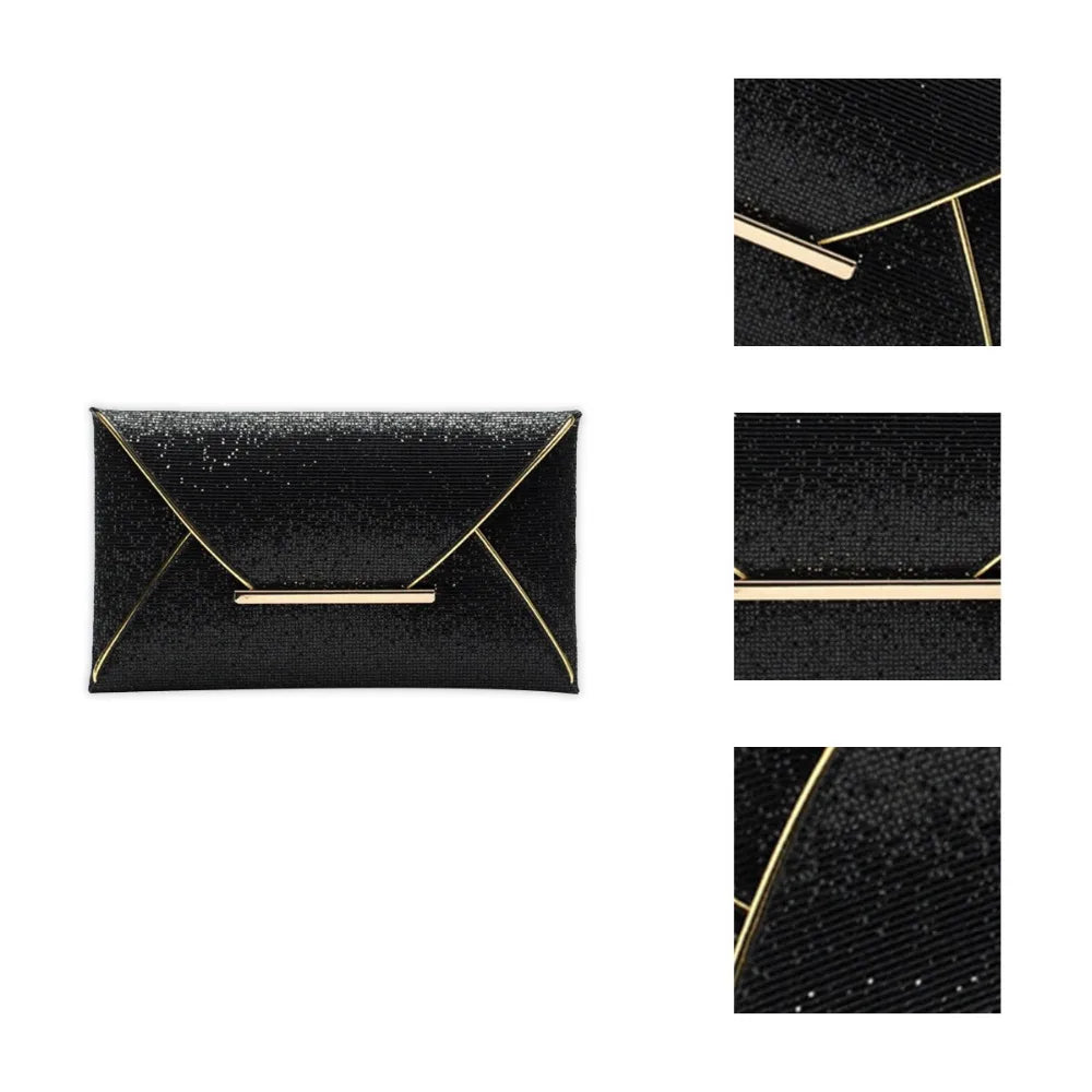 Evening Party Clutch Hand Bags Purses Female Sequined Envelop Bags