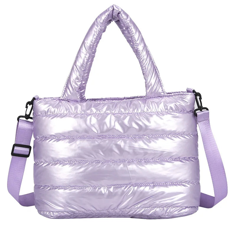 Embroidered Space Cotton Messenger Bag Women's One Shoulder Handbag
