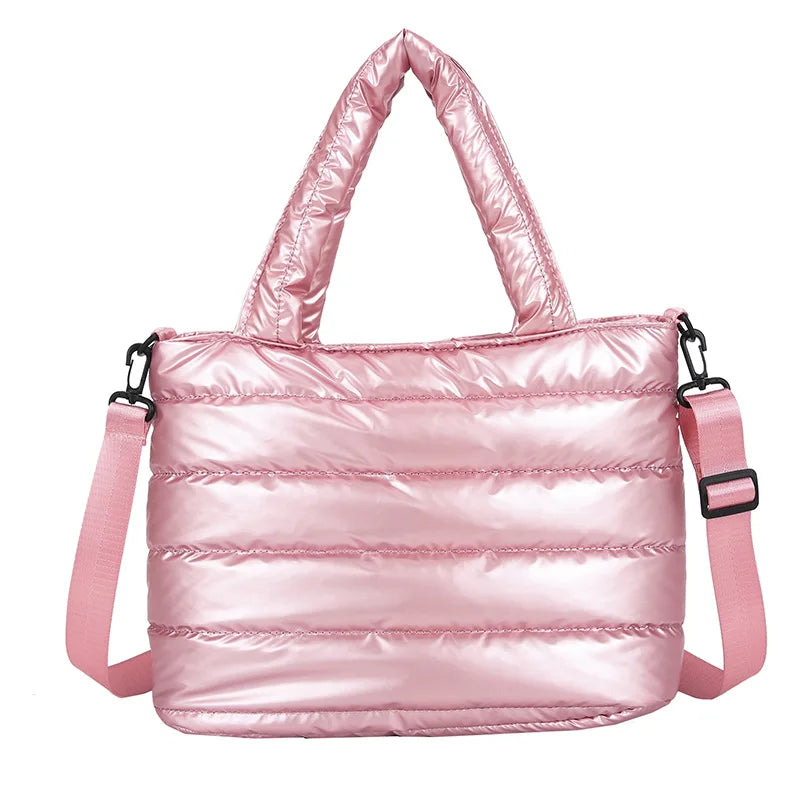 Embroidered Space Cotton Messenger Bag Women's One Shoulder Handbag
