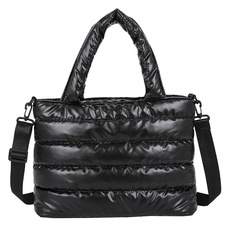 Embroidered Space Cotton Messenger Bag Women's One Shoulder Handbag