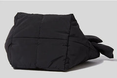 Winter Lady Down Bag Space Cotton Tote Bag Solid Shoulder Bag Women