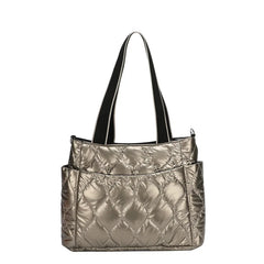 Winter Down Cotton Shoulder Bag Nylon Ladies Handbags Large Crossbody Bags Tote