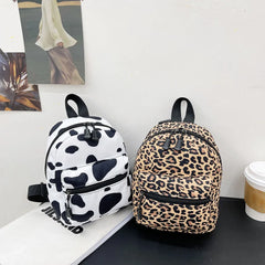 Animal Pattern Backpack Female Backpacks For Teen Girls