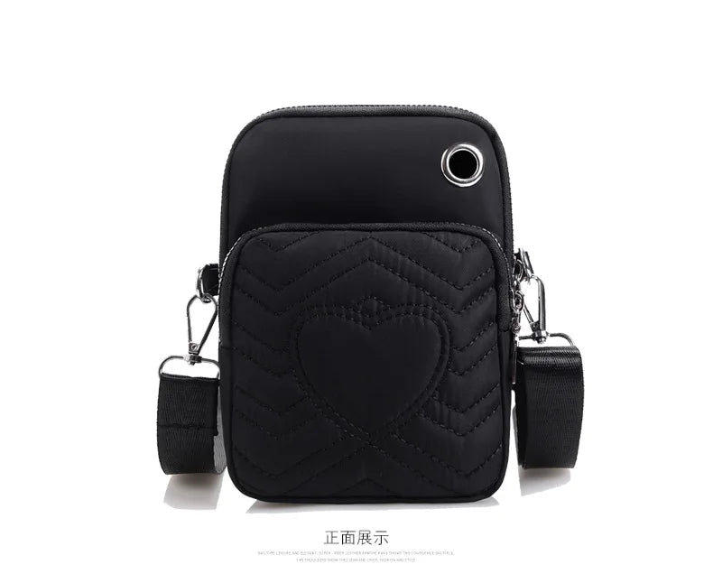 Women Multi-Function Phone Bag Small Shoulder Diagonal Pouch