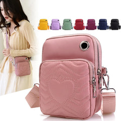 Women Multi-Function Phone Bag Small Shoulder Diagonal Pouch