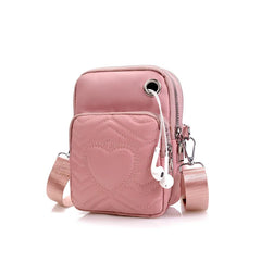Women Multi-Function Phone Bag Small Shoulder Diagonal Pouch