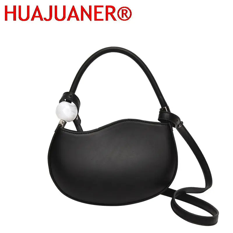 Retro Leather Clutch Purse Small Size Crossbody Bag