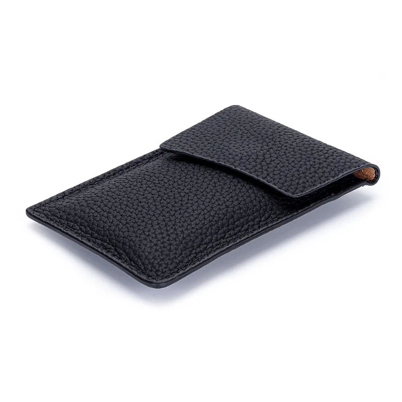 Women Leather Coin Purse Wallet Card Holder Mini Money Clip Bag