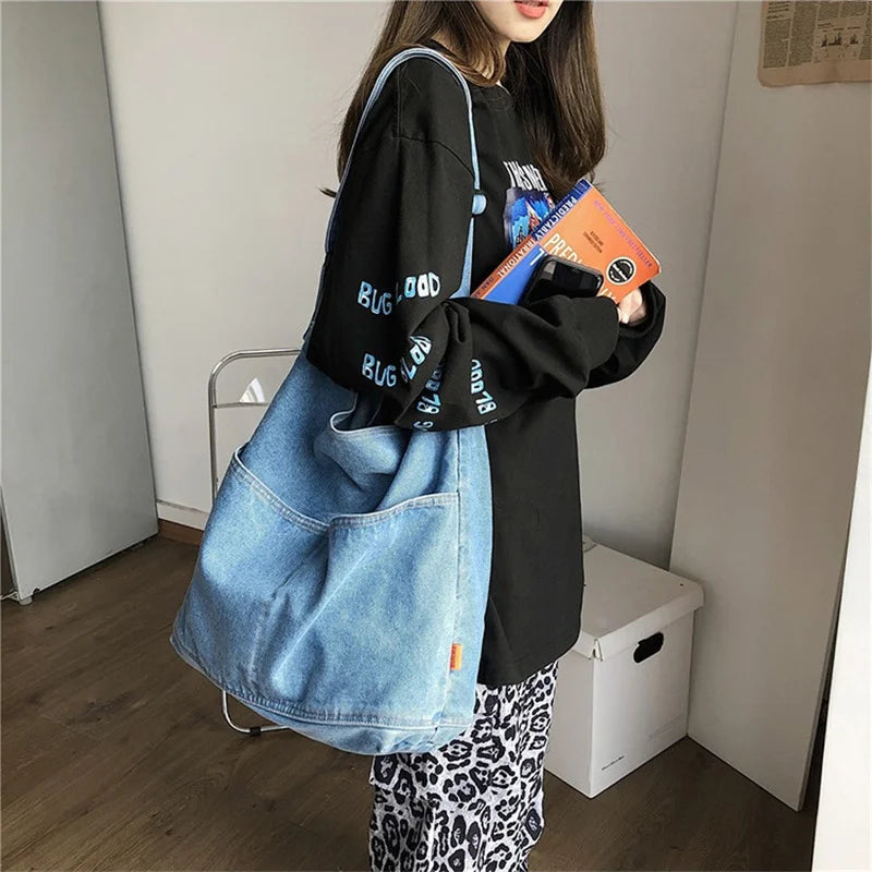 Cowboy Shoulder Bag Crossbody Tote Handbag
