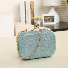 Small Mini Chain Shoulder Handbag Crossbody Clutch for Party Prom Wedding