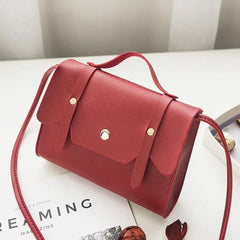 Women PU Leather Messenger Bag Ladies Youth Shoulder HandBag