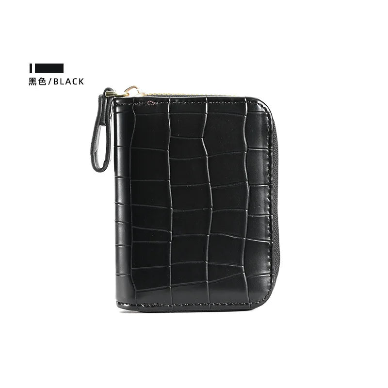 Women's Small Stone Pattern Coin Purse Card Bag