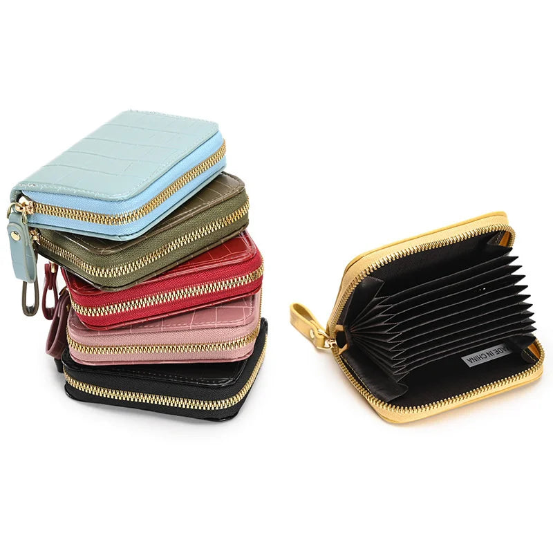 Women's Small Stone Pattern Coin Purse Card Bag
