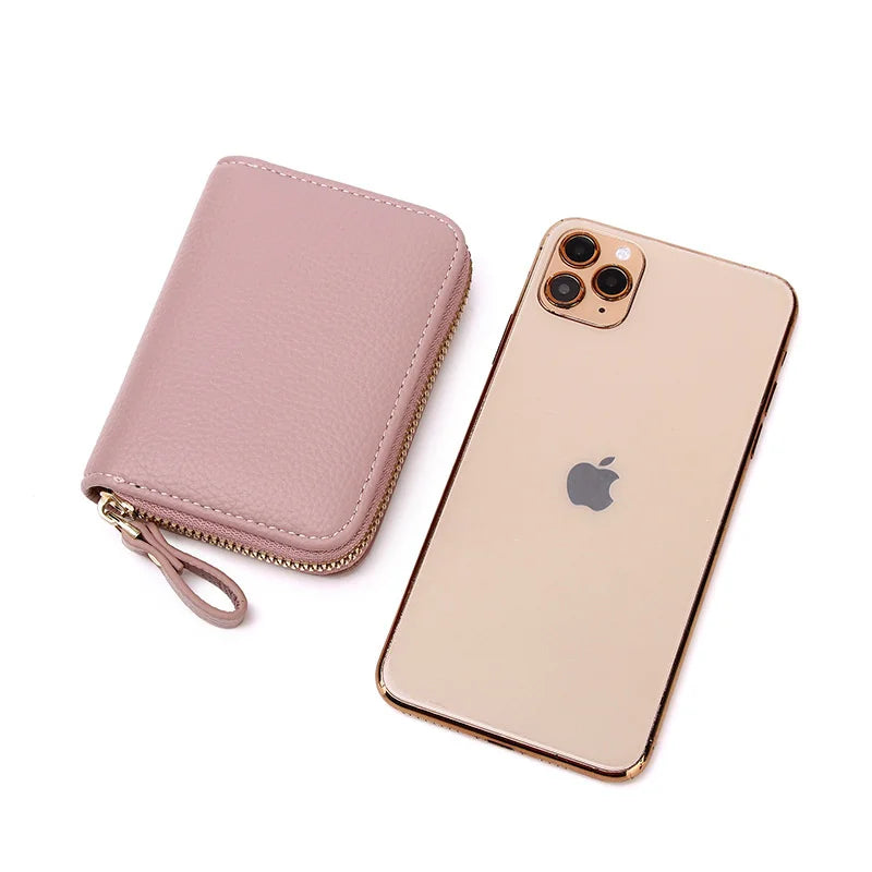 RFID Anti-theft Small Wallet Zipper Driver's Bag