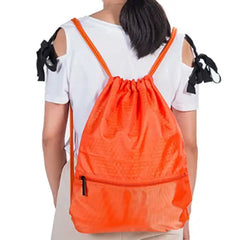 Unisex Drawstring Backpack Waterproof Gym Swim School Bag