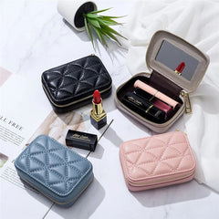 Woman Wallet Leather Cosmetic Hand Bags Lipstick Bag Travel Clutch Bag