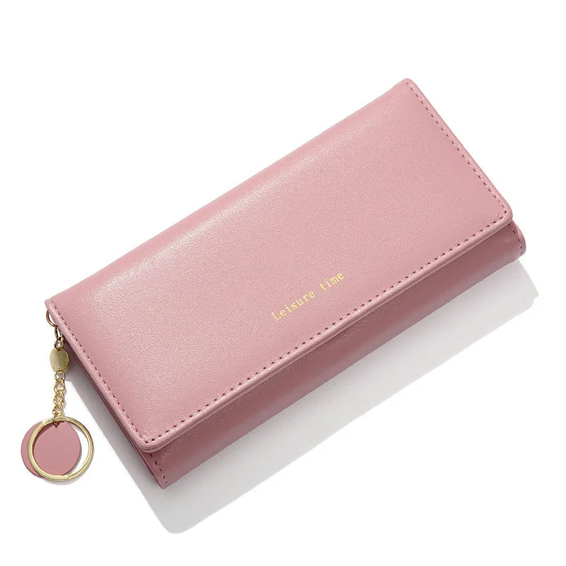 Woman Wallet Pu Leather Clutch Money Phone Bag Long Women's Wallet