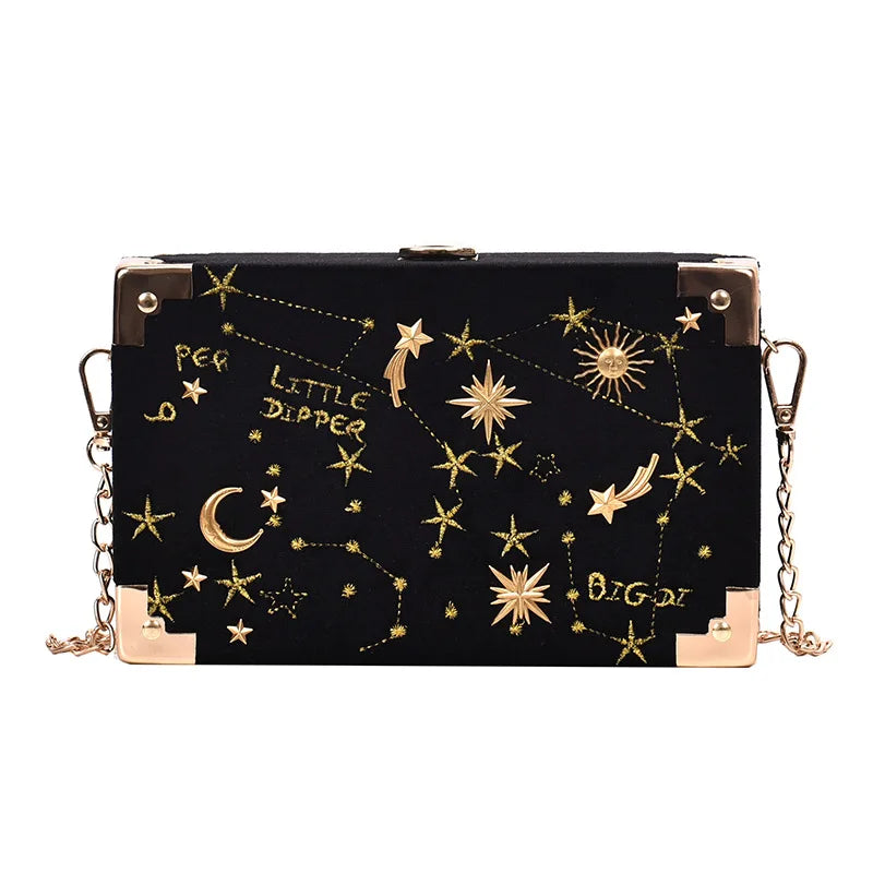 Square Shoulder Bag Famous Handbag Purse Chain Clutch Messenger Tote