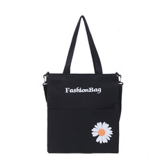 Women Shoulder Bag Large Capacity Student Bag Casual Canvas Messenger Bag