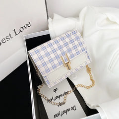 Women's Summer Shoulder Bag Chain Small Square Retro Crossbody Bags