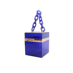 Women Clear Crossbody Bag Acrylic Transparent Stadium Approved
