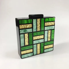 Women Acrylic Handbag Evening Party Clutch Bag