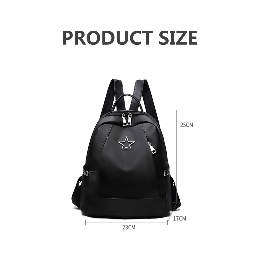 Women Anti-Theft Backpack Large Capacity Bags Travel Rucksack
