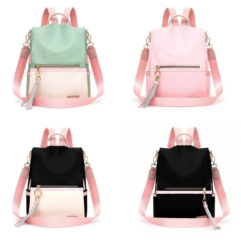 Anti-theft School Backpack for Women Travel Satchel Teenager Girls Daypack