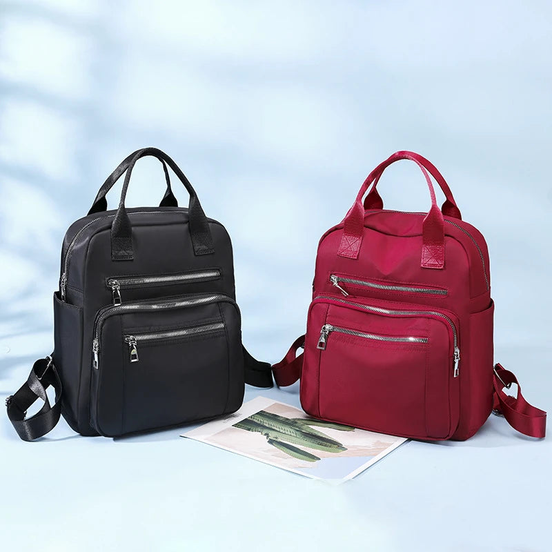Waterproof Women's Backpack Travel Bag Large Capacity Rucksack Purse