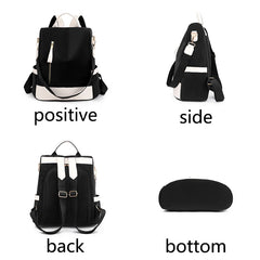 Women Backpack Casual Shoulder Bag Nylon Fabric