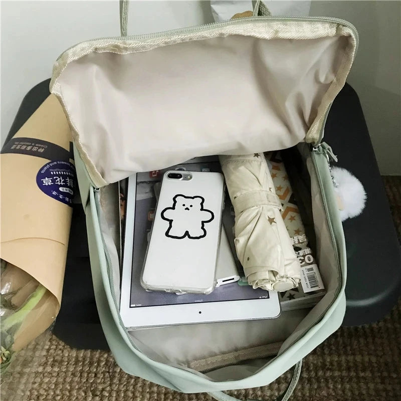 Women Backpack Female Bag School For Teenage Girl Waterproof Rucksack