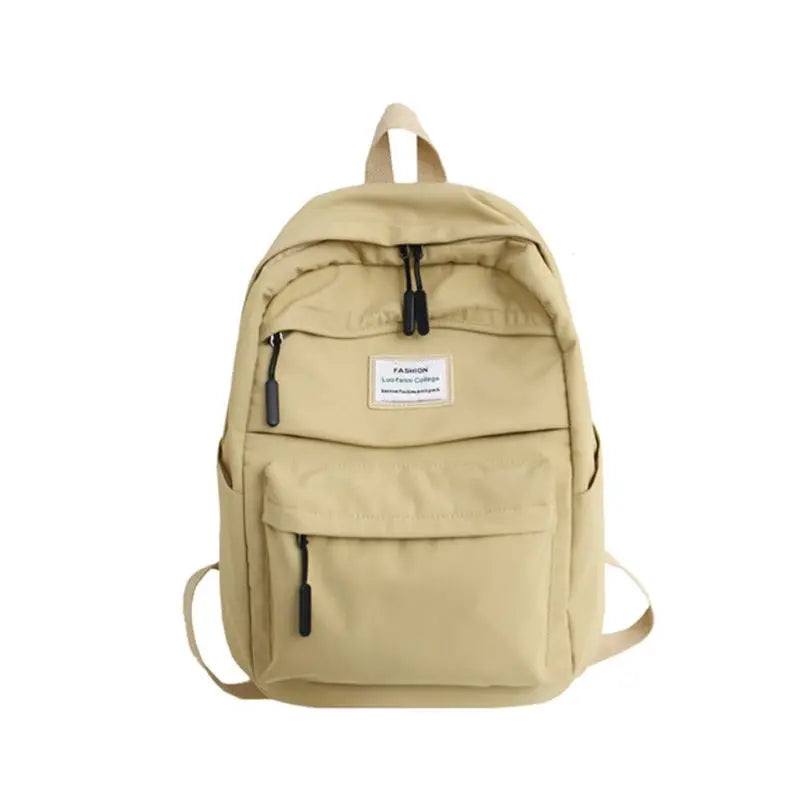 Women Backpack Lightweight Canvas School Shoulder Bag Travel Bookbag