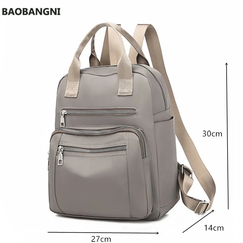 Waterproof Women's Backpack Travel Bag Large Capacity Shoulder Rucksack