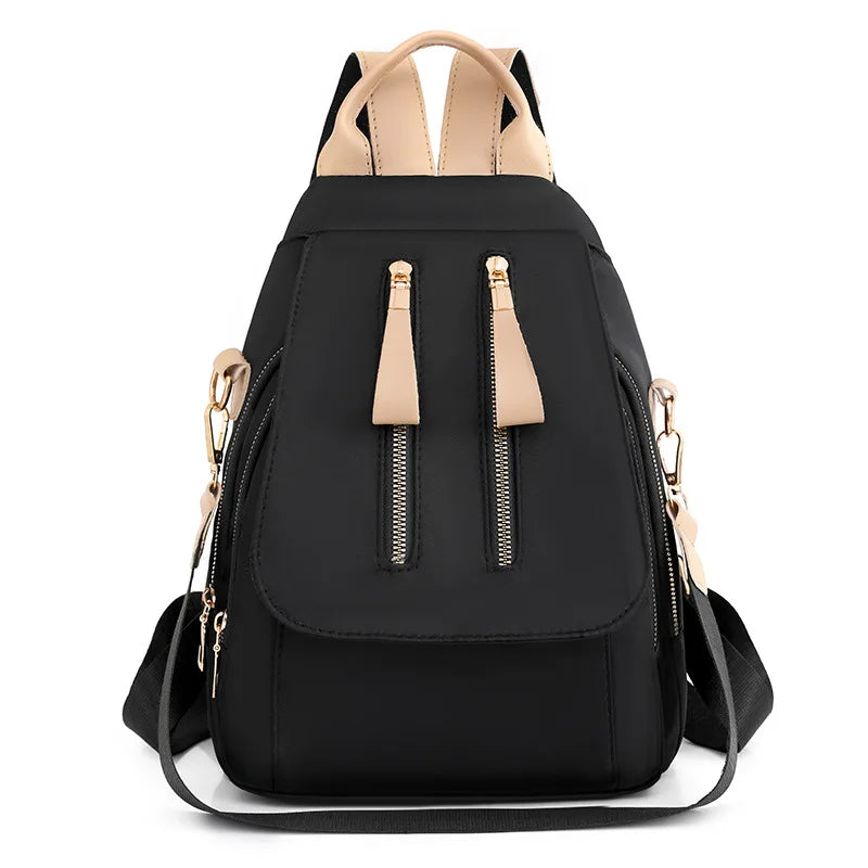 Waterproof Oxford Women Backpack Large Capacity Travel Daypack