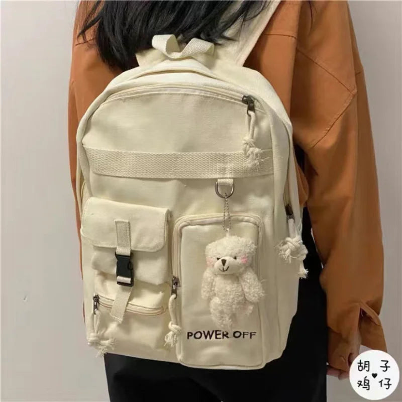 Women Backpacks High Capacity Casual Teens Travel Bag