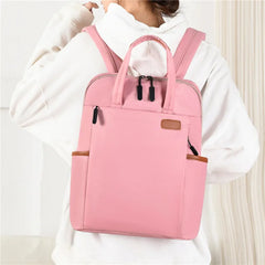 Waterproof Business Backpack for Women Oxford Student School Laptop Travel Bag