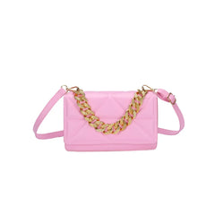 Women Small Square Crossbody Bag Chain Handbag Purse
