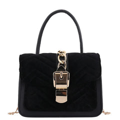 Corduroy Square Handbag Small Crossbody Shoulder Bag