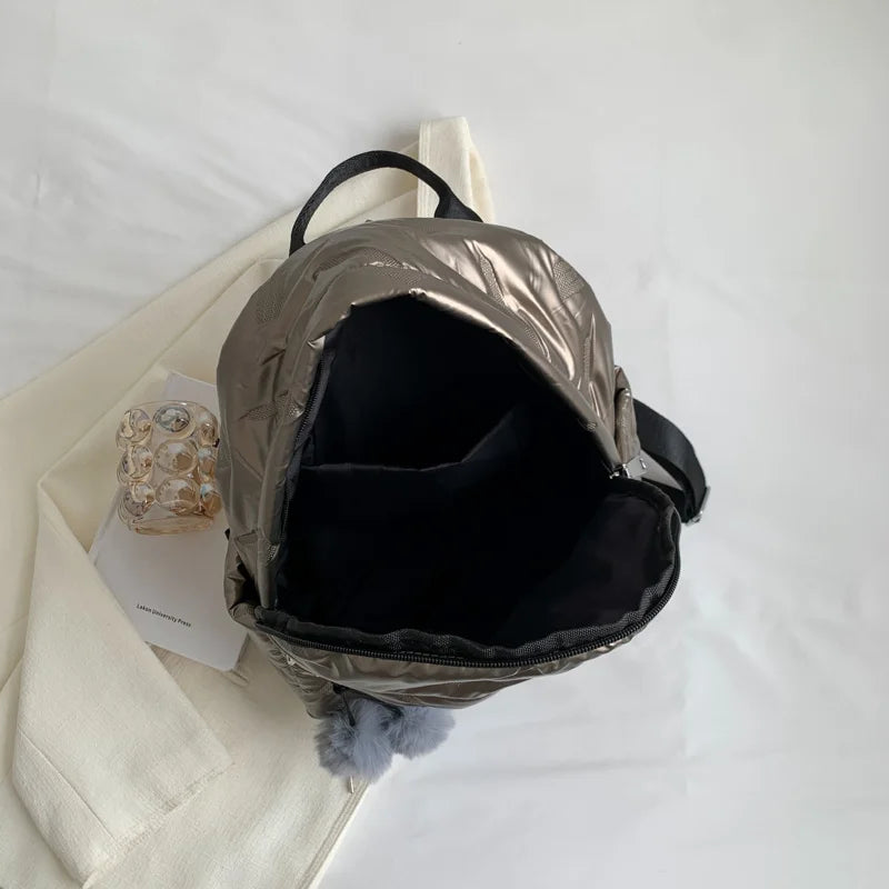 Women's Winter Backpack Large Capacity Travel Bag
